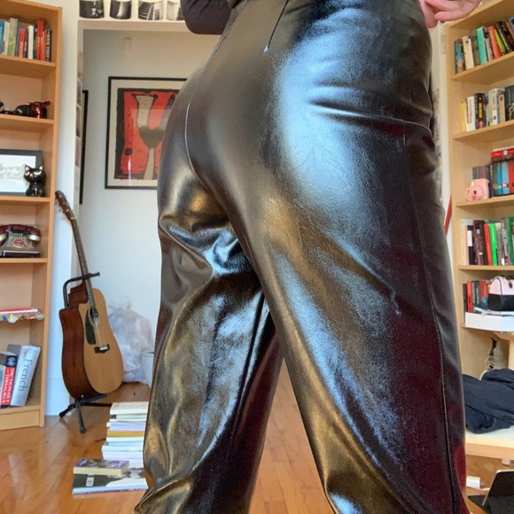 I.AM.GIA black faux-leather pants - Picture 2 of 5